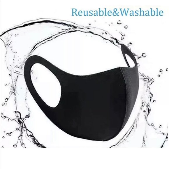 MJ Jumpman Face Mask Cover 3 pcs Gold logo NWT - Picture 3 of 3